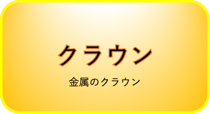 金属のクラウン